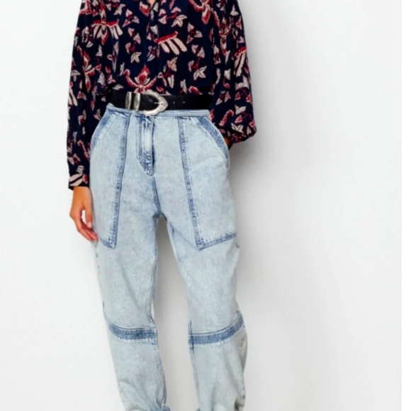 NWT Sold Out!  Ethnic vibe Cantasy blouse ba&sh in 8us - Picture 5 of 12